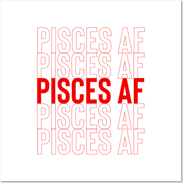 Pisces AF Wall Art by Sloop